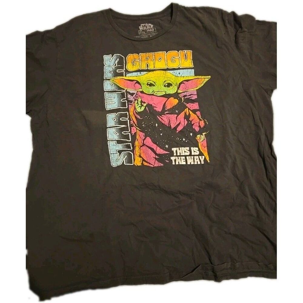 Star Wars Grogu The Mandalorian T Shirt Men’s 3XL Baby Yoda.